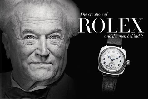 rolex creator|Rolex company owner.